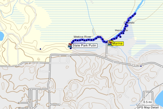 Ride Track on Topo